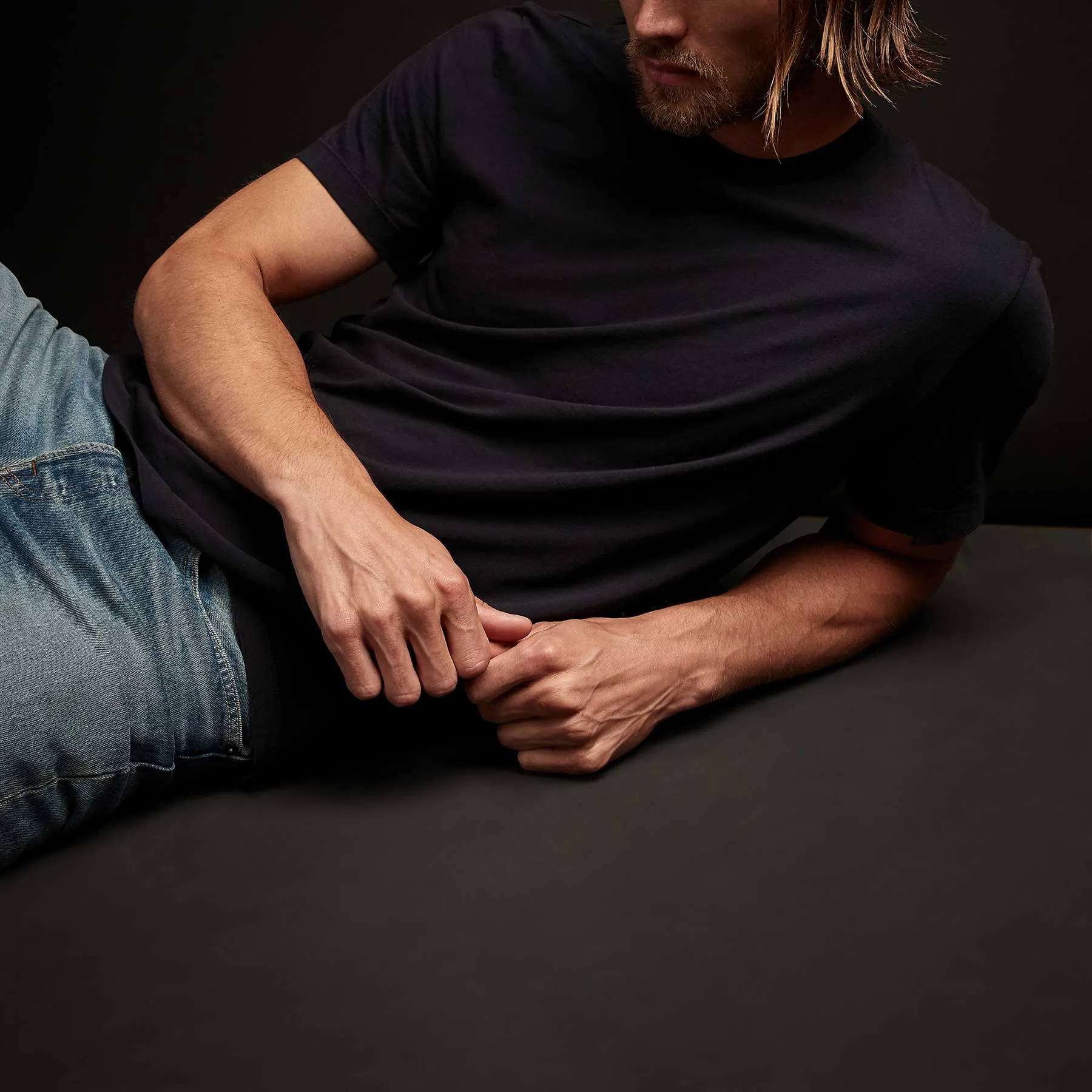 Short Sleeve Crew Neck - Deep