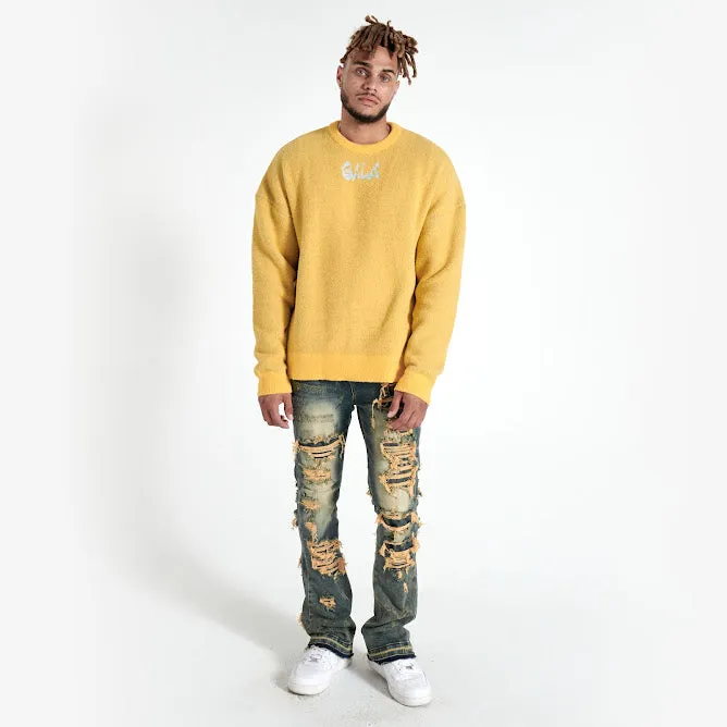 SNATCH STACK DENIM (WHEAT)