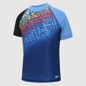 Speedo Boys Shades Short Sleeve Rashie