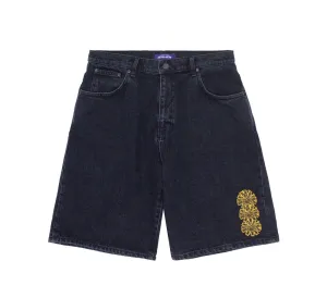 SPIRAL SHORT DENIM