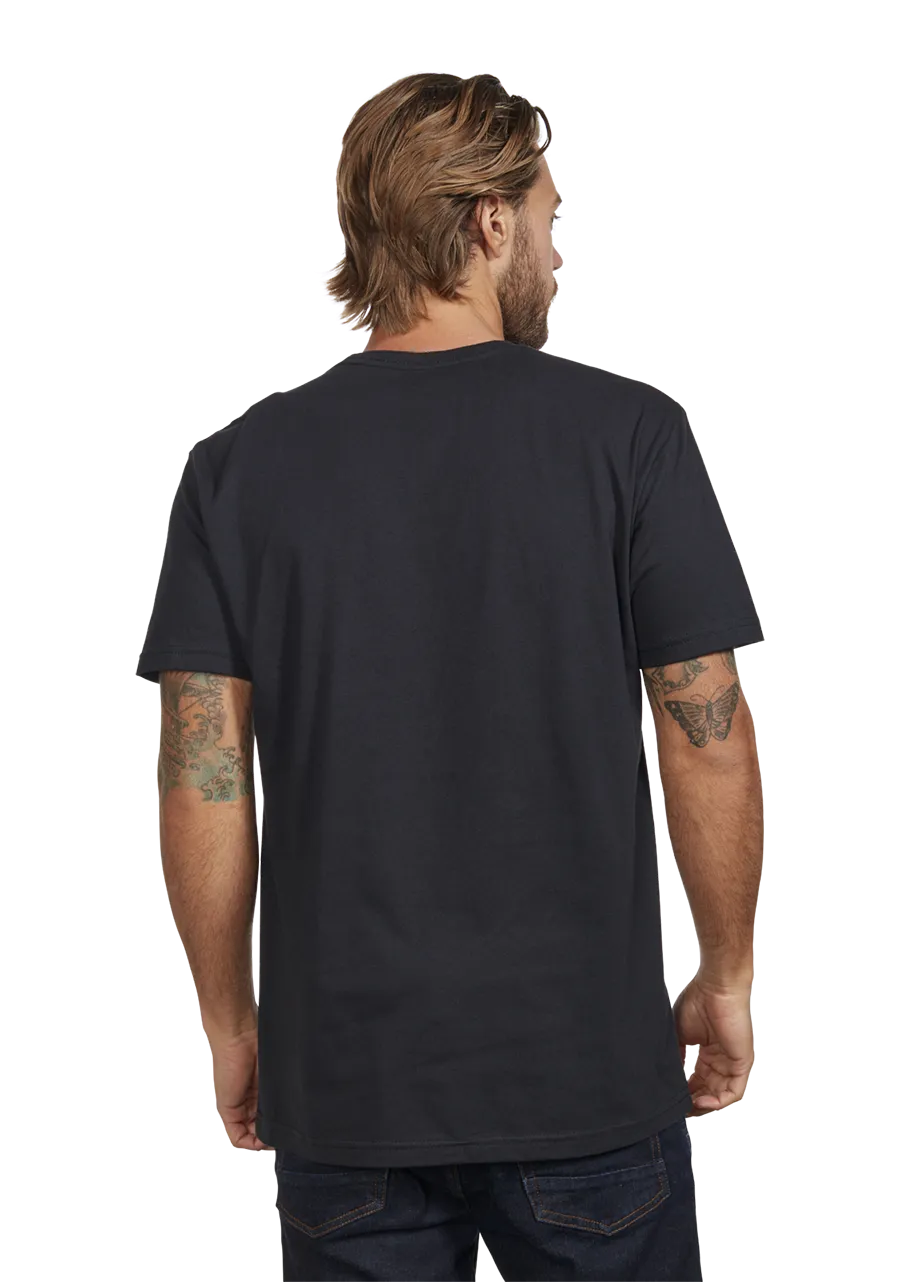 Stay Frothy T-Shirt - Black / White