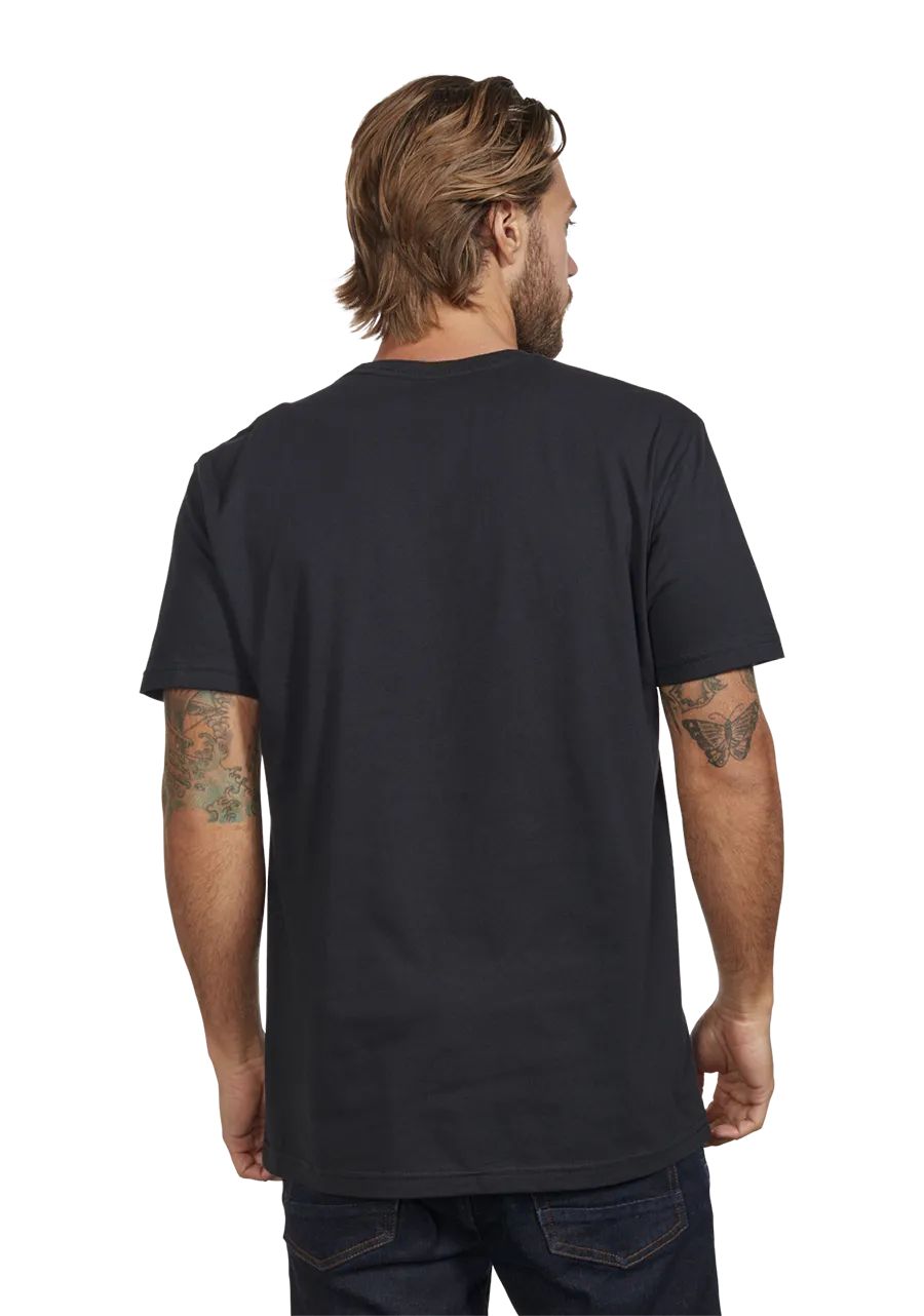 Stay Frothy T-Shirt - Black / White