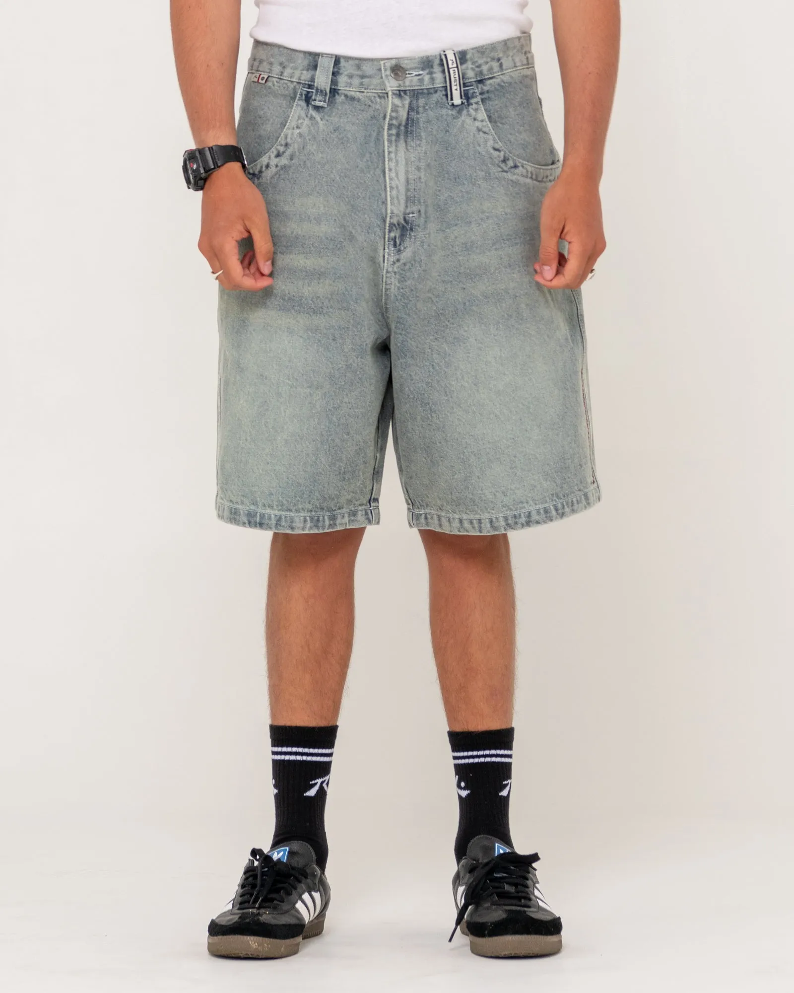 Stone Cold Printed 22" Baggy Jort