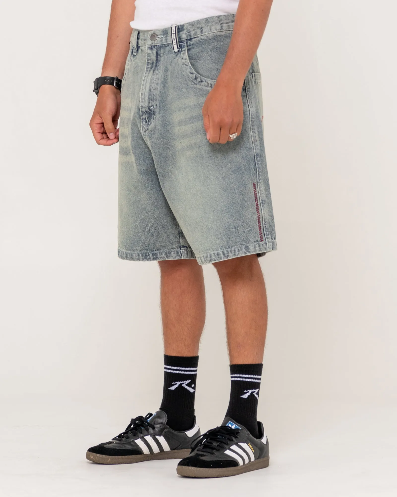 Stone Cold Printed 22" Baggy Jort