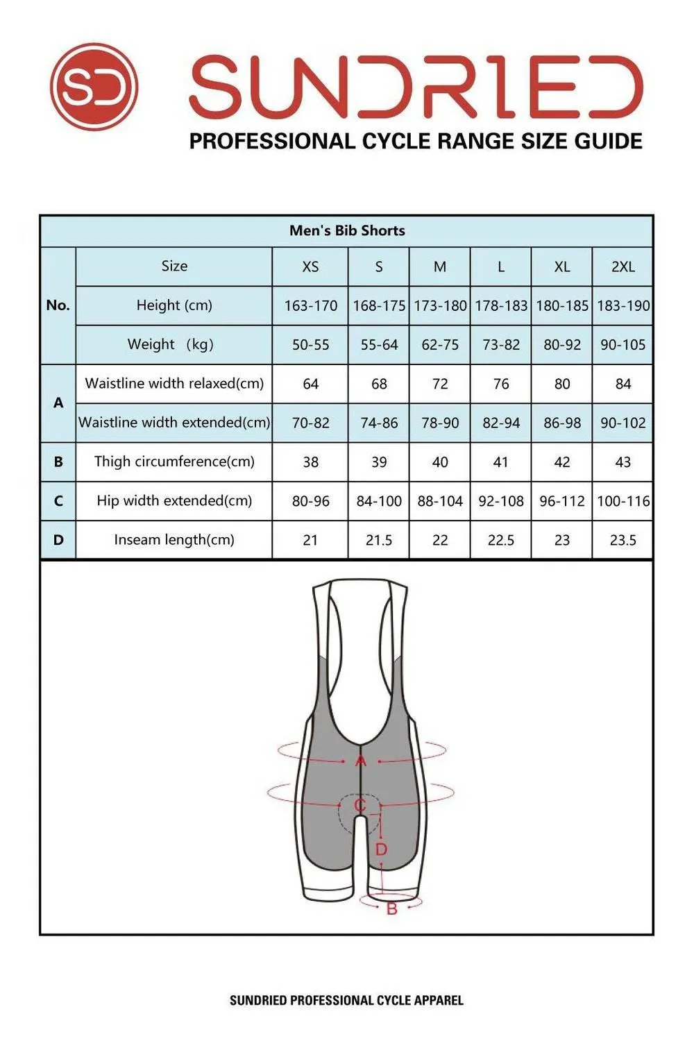 Sundried Ice Men's Bib Shorts