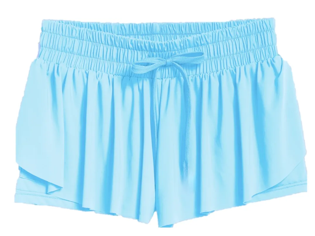 Suzette Kids Fly Away Shorts - Baby Blue