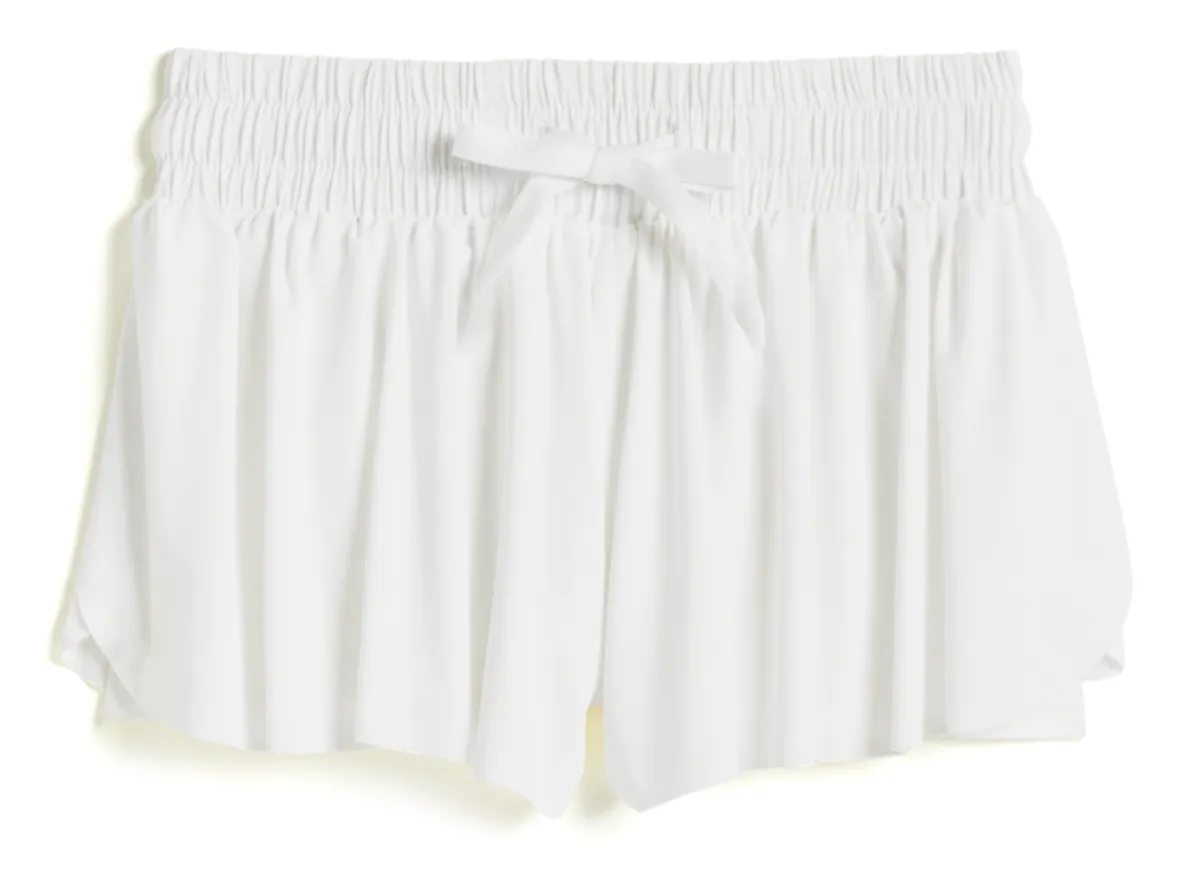 Suzette Kids Fly Away Shorts - White