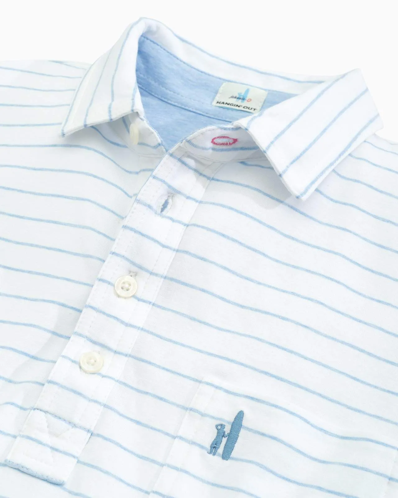 The Original 4-Button Polo - Neese Stripe