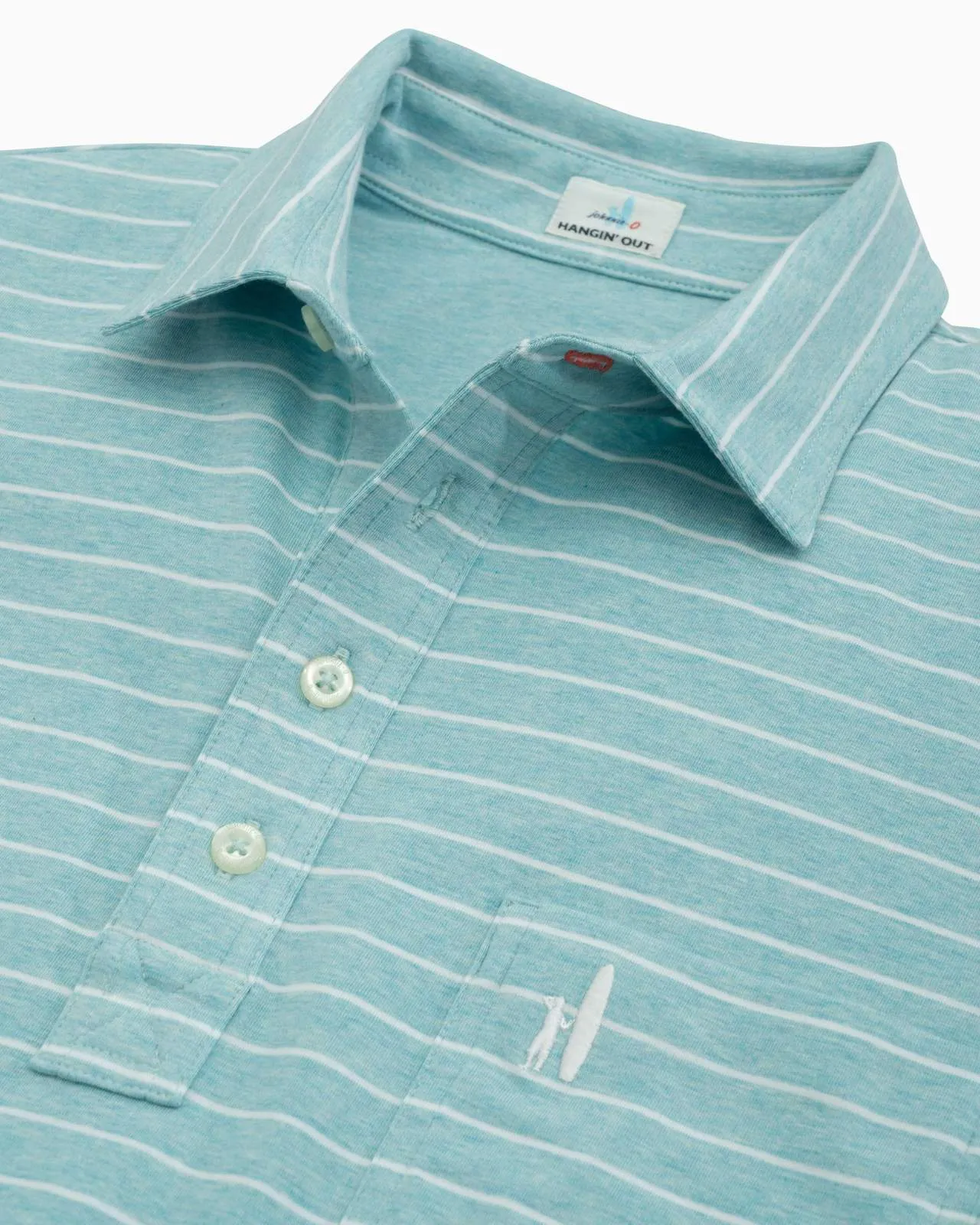 The Original 4-Button Polo - Neese Stripe
