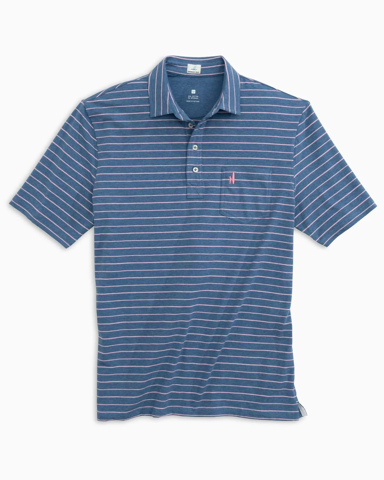 The Original 4-Button Polo - Neese Stripe