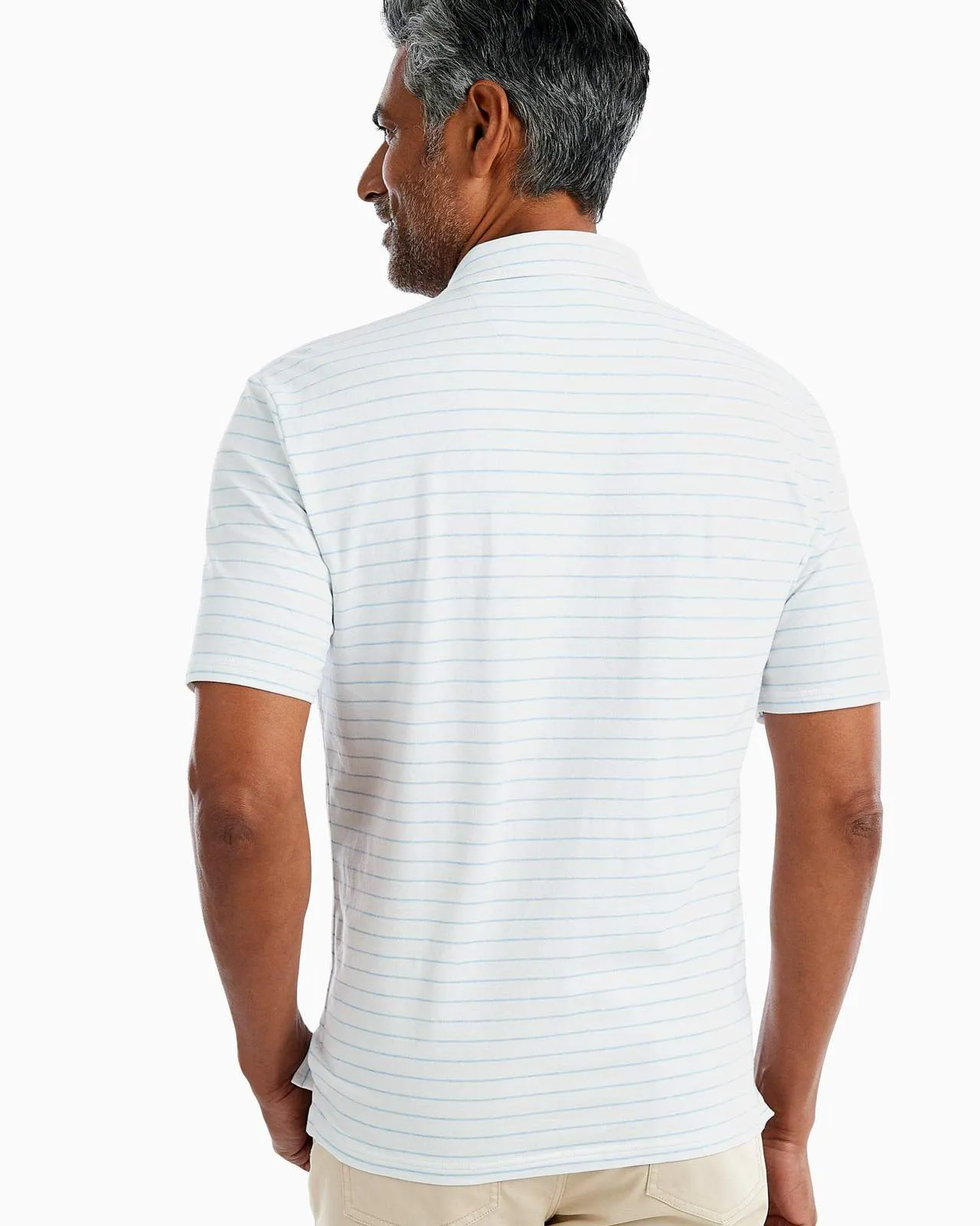 The Original 4-Button Polo - Neese Stripe