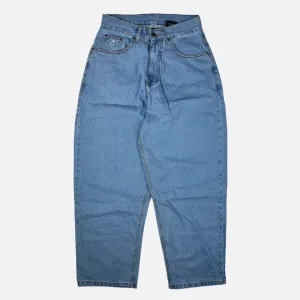 Three Sixty London - Balloon Fit 5 Pocket Denim Jeans - Lightwash Bue