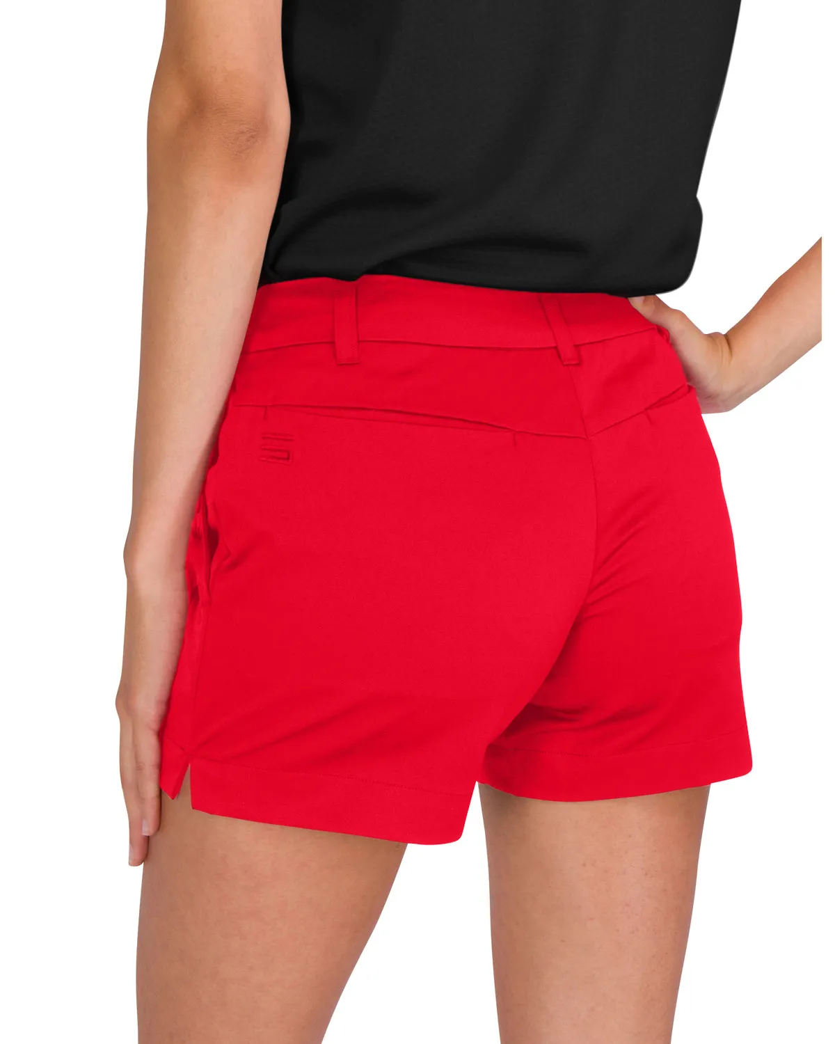 Three Sixty Six Womens Golf Shorts - Quick Dry Active Shorts with Pockets, Athletic and Breathable - 4 ½ Inch Inseam