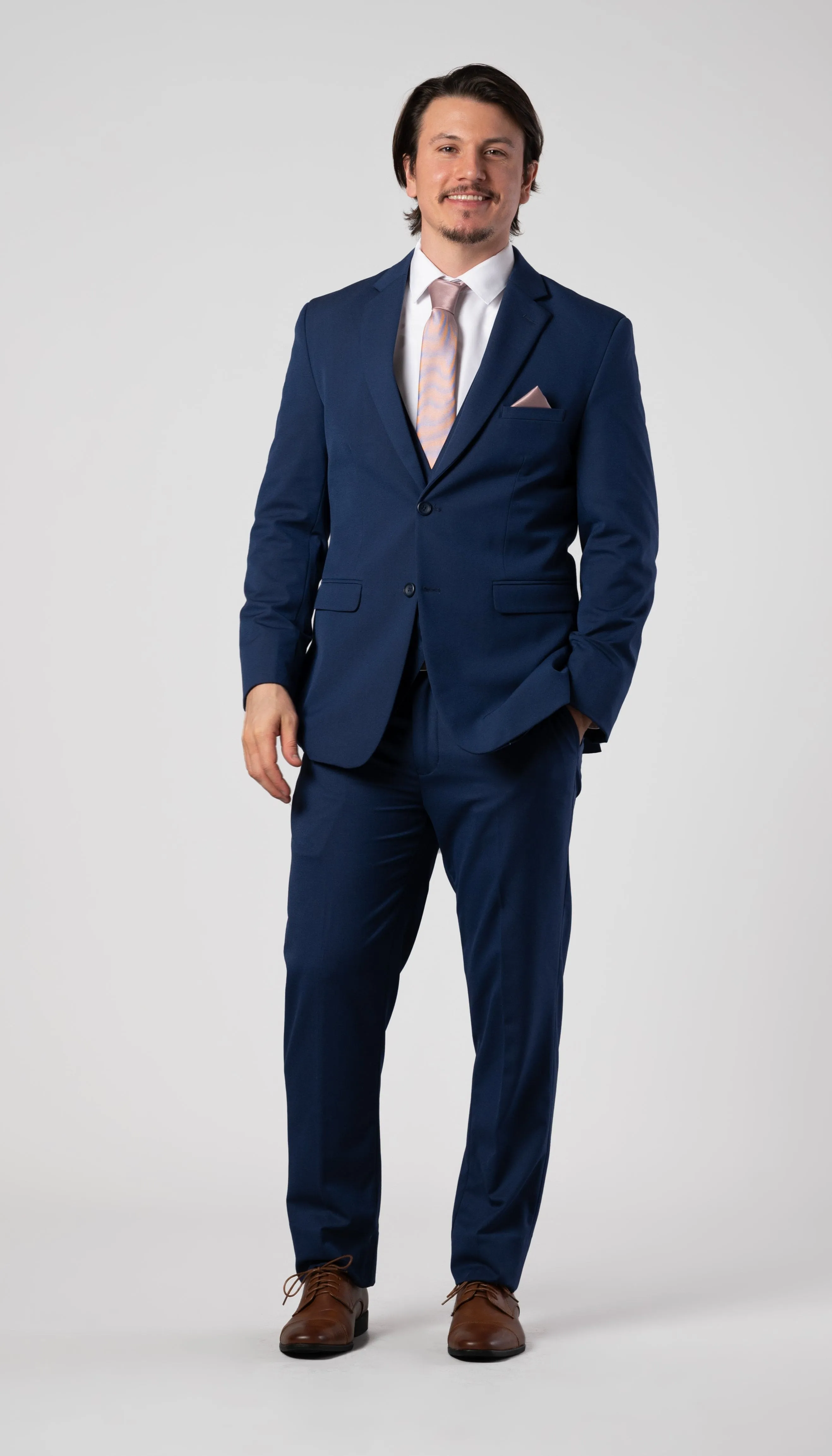 Trim Fit Suit Pants