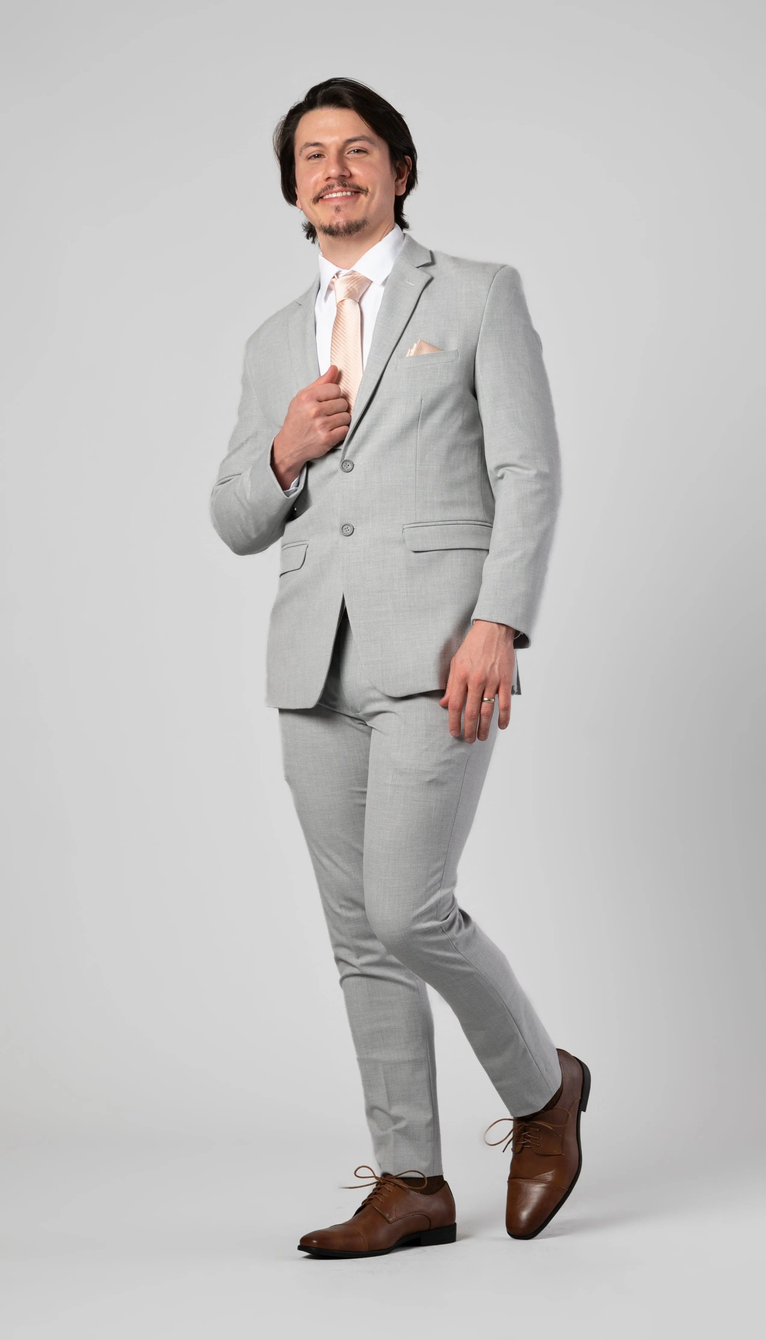 Trim Fit Suit Pants