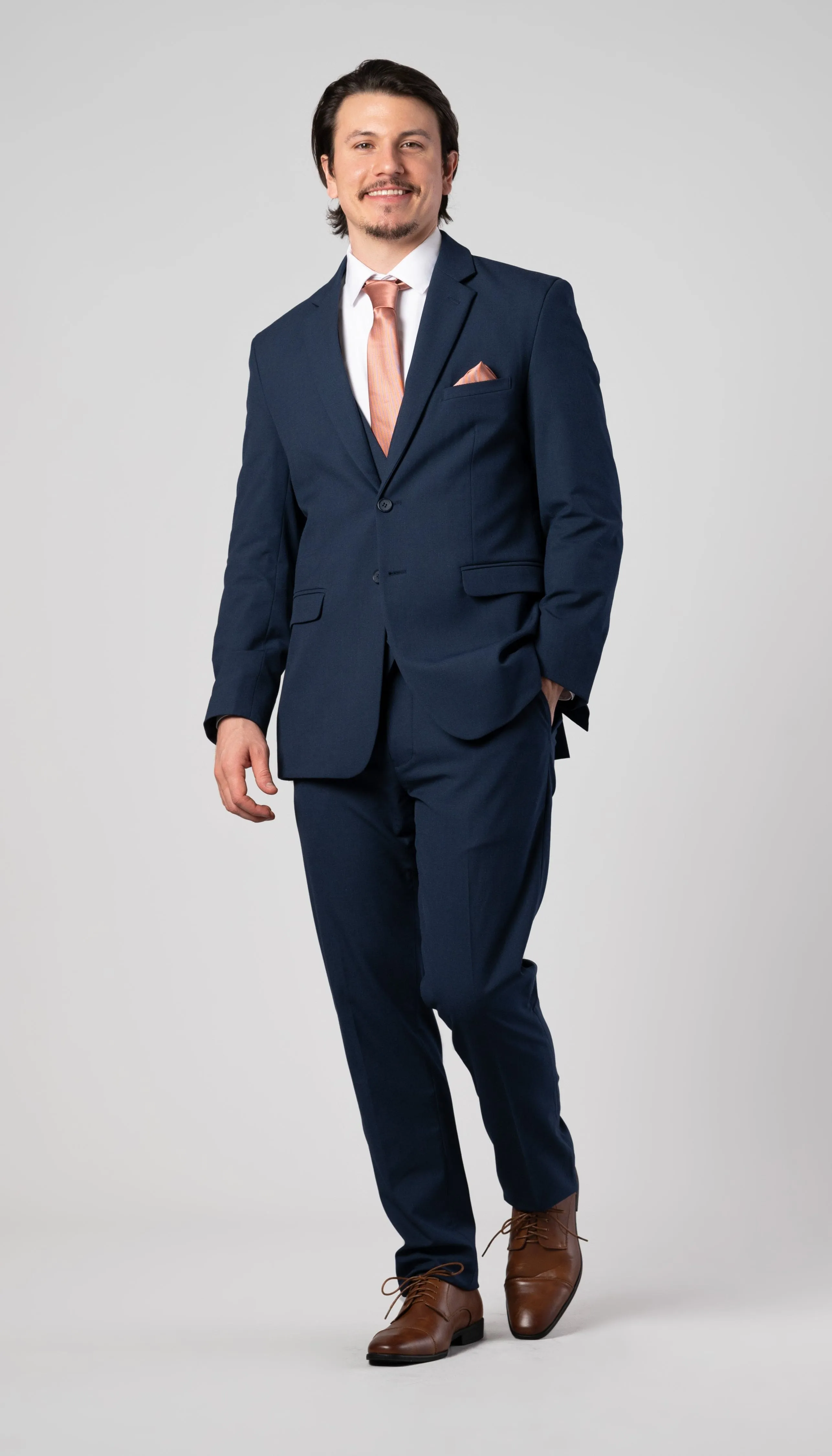 Trim Fit Suit Pants