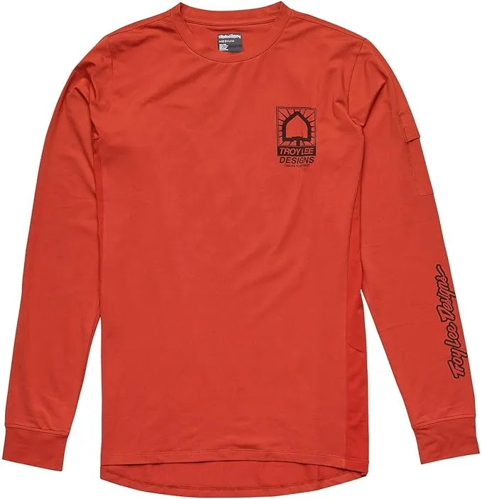 Troy Lee Designs Long Sleeve Ruckus Ride Adult Mountain Bike Tee