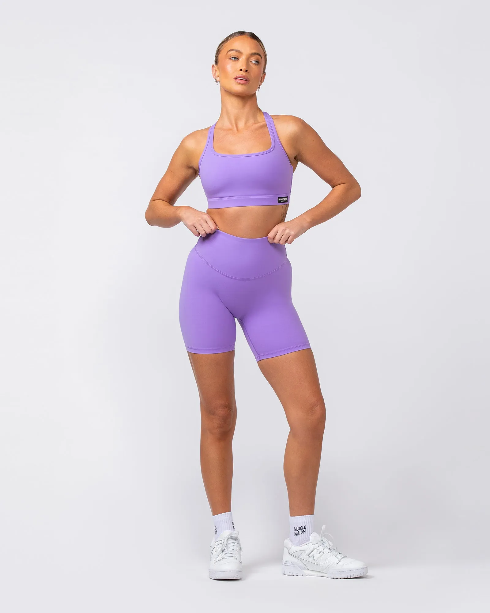 Ultra Aura Bike Shorts - Orchid