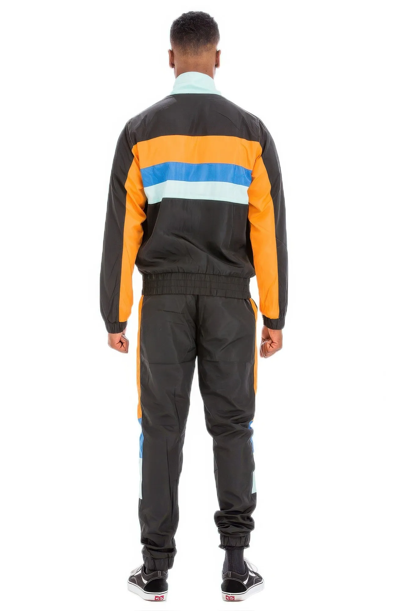 VacationGrabs Chevron Track Suit for Men - 2PC Set