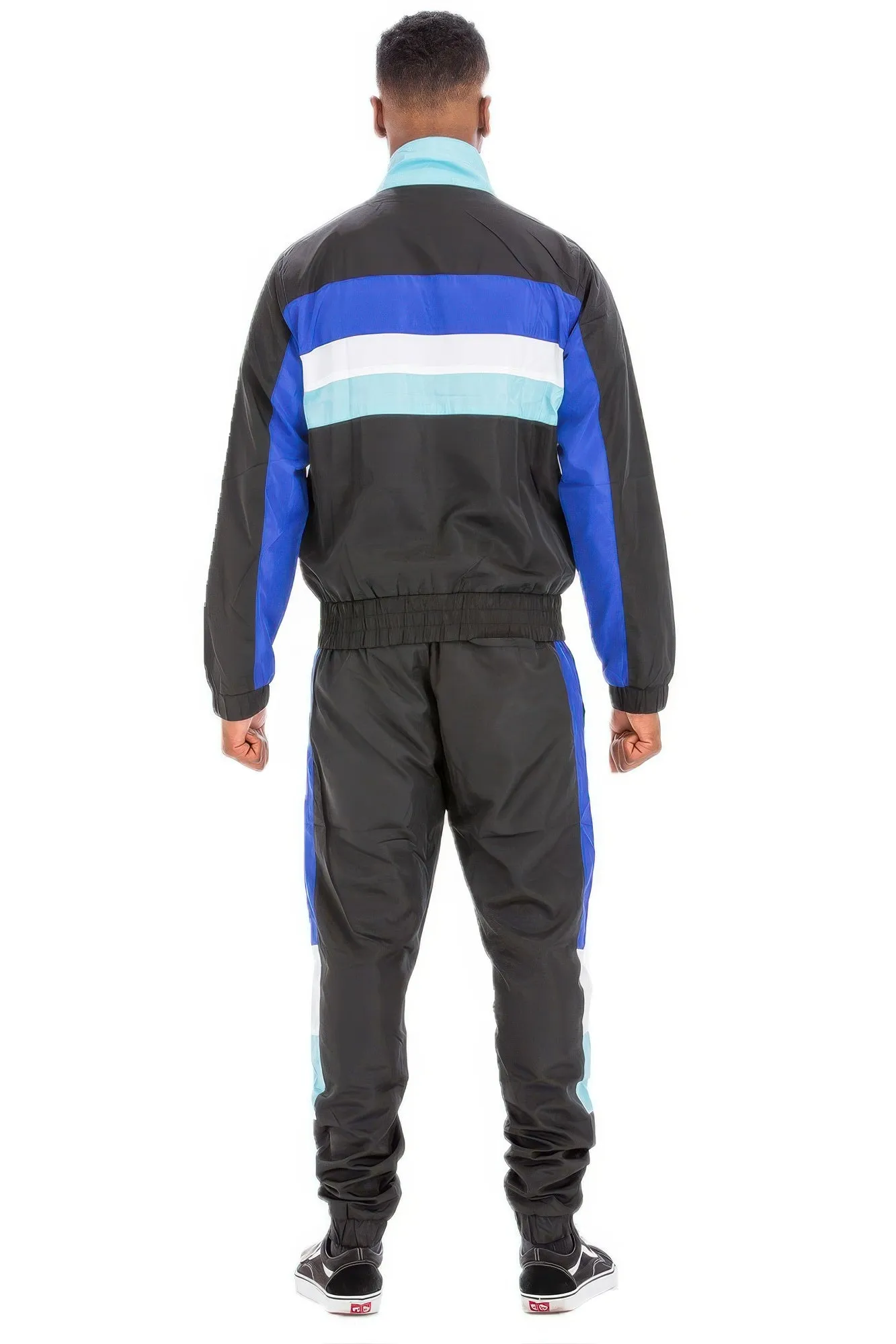 VacationGrabs Chevron Track Suit for Men - 2PC Set