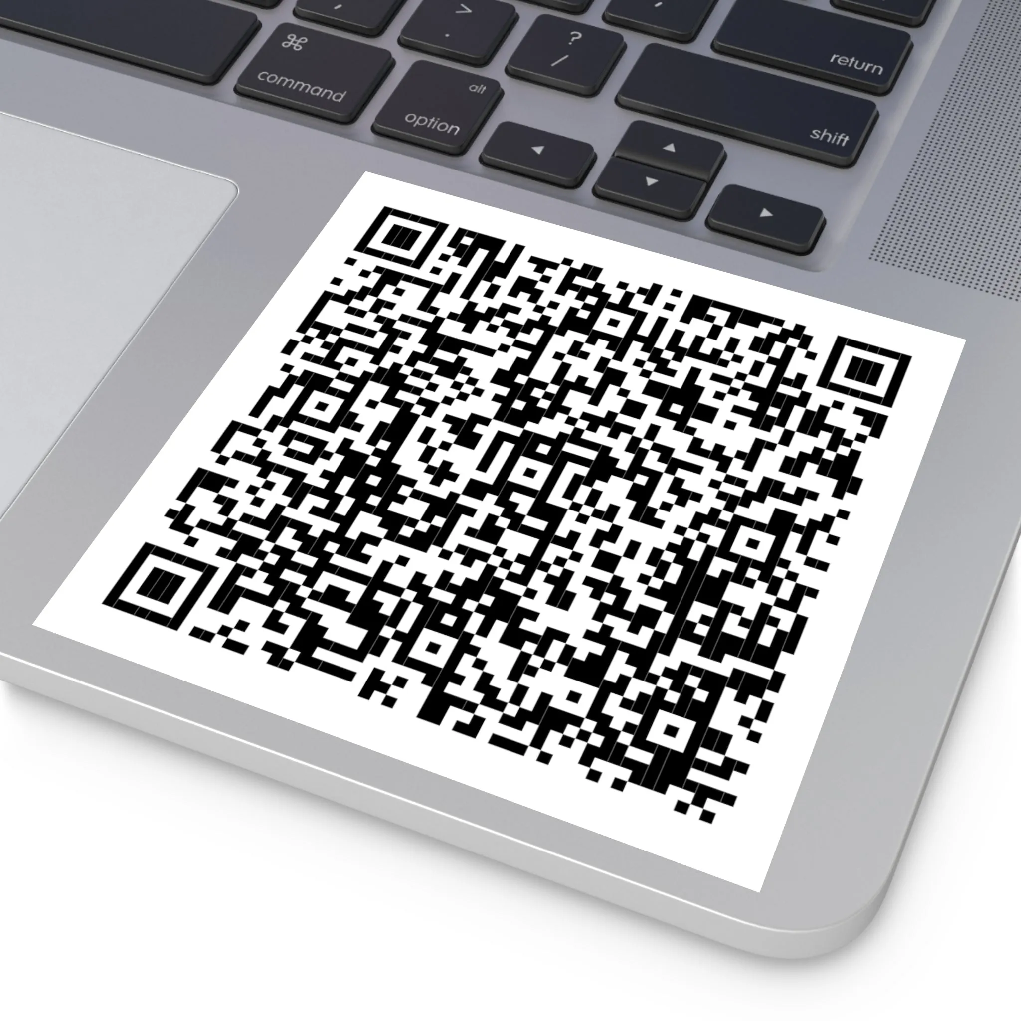 vCard QR Code Vinyl Sticker