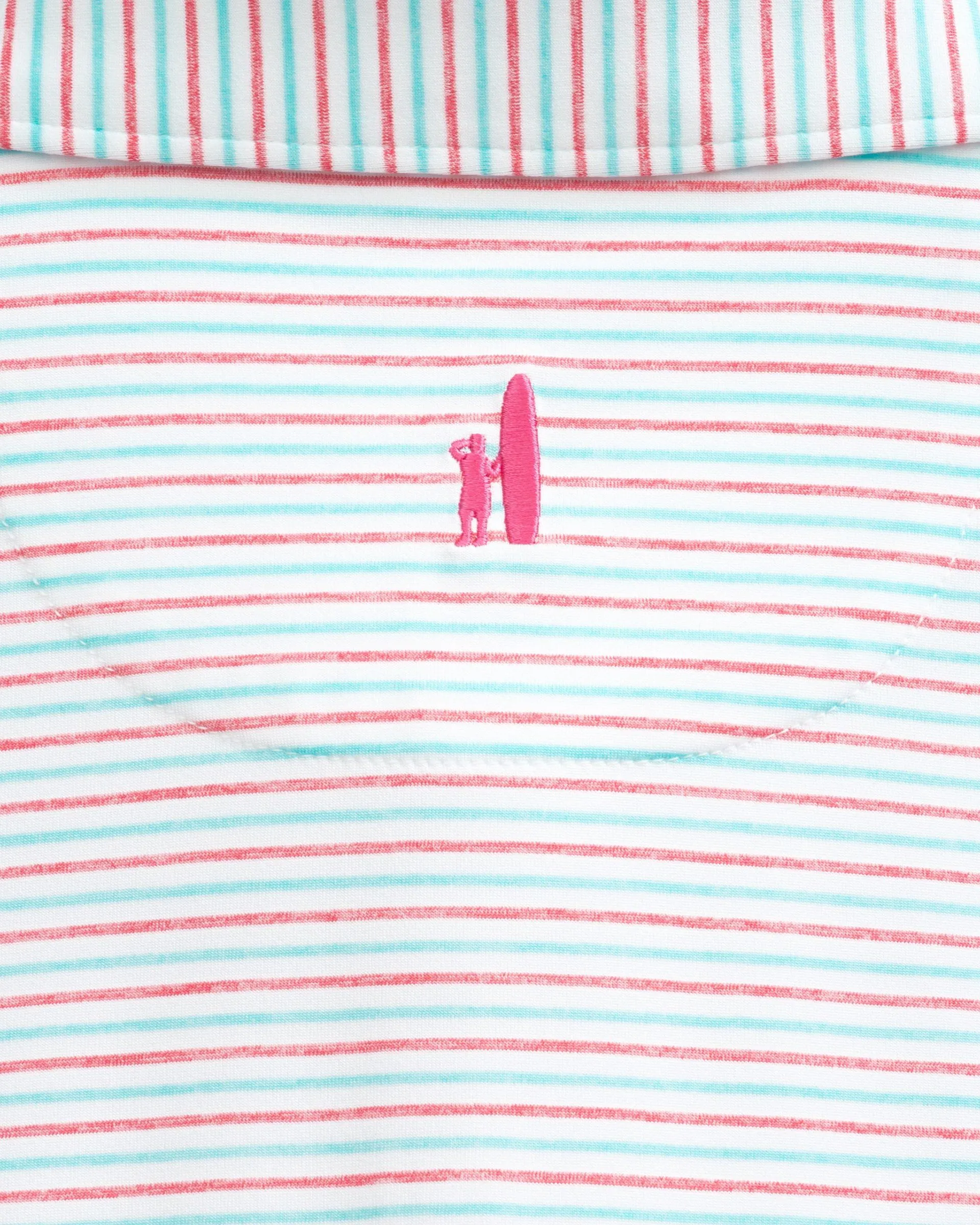 Vik Jr. Striped Jersey Performance Polo