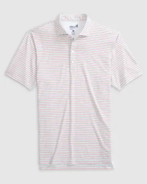 Vik Jr. Striped Jersey Performance Polo