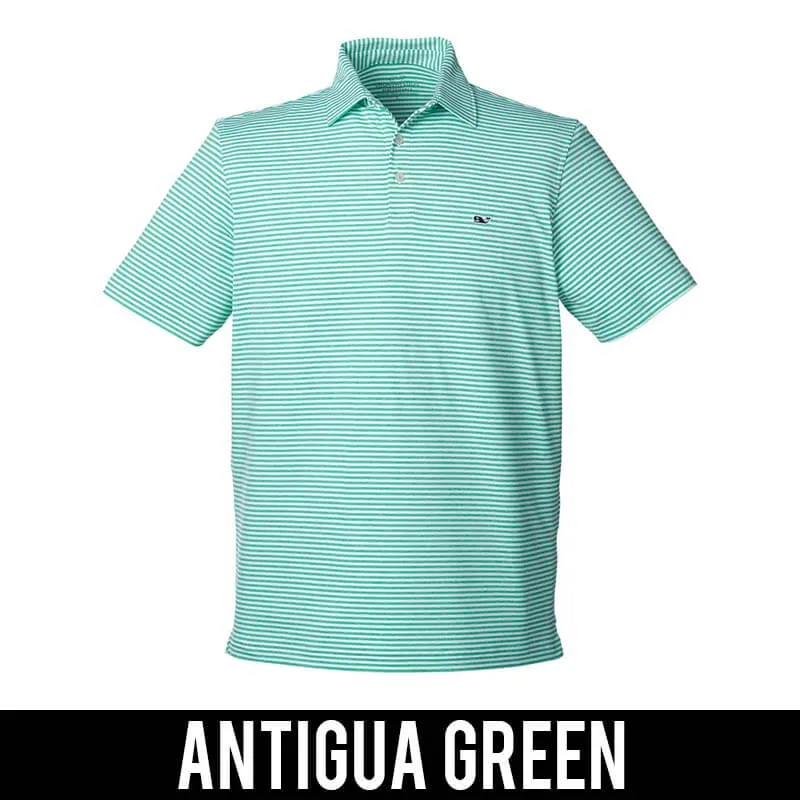 Vineyard Vines Men's Heathered Winstead Sankaty Polo