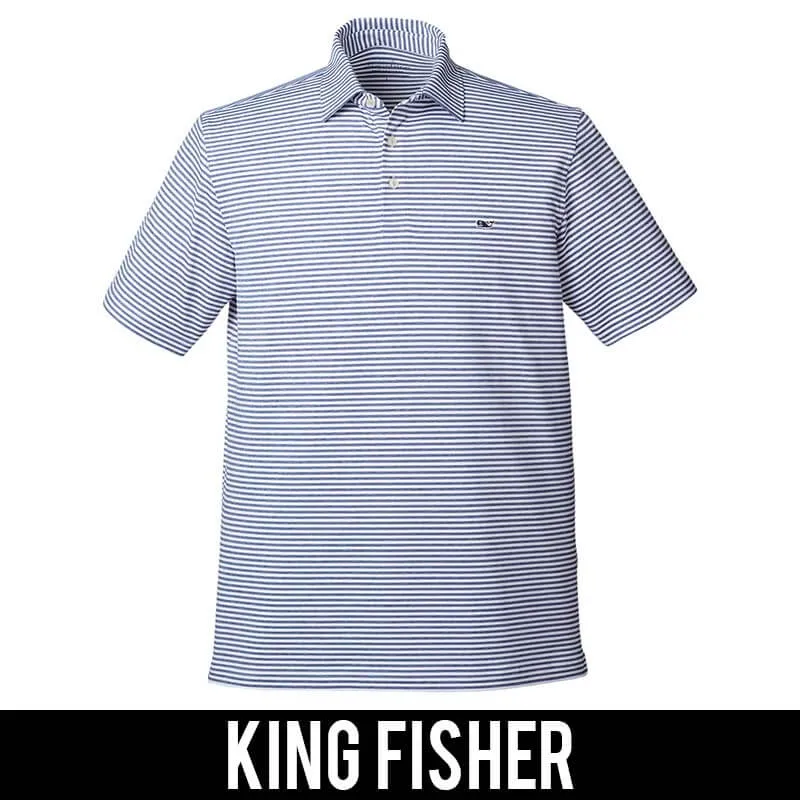 Vineyard Vines Men's Heathered Winstead Sankaty Polo