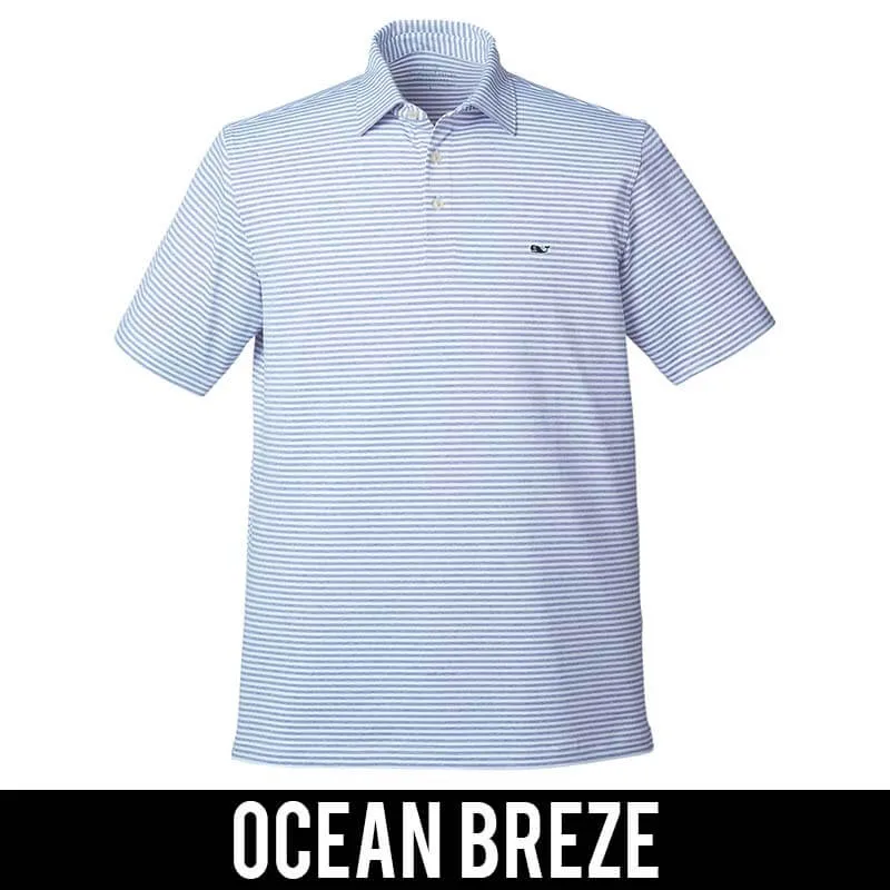 Vineyard Vines Men's Heathered Winstead Sankaty Polo