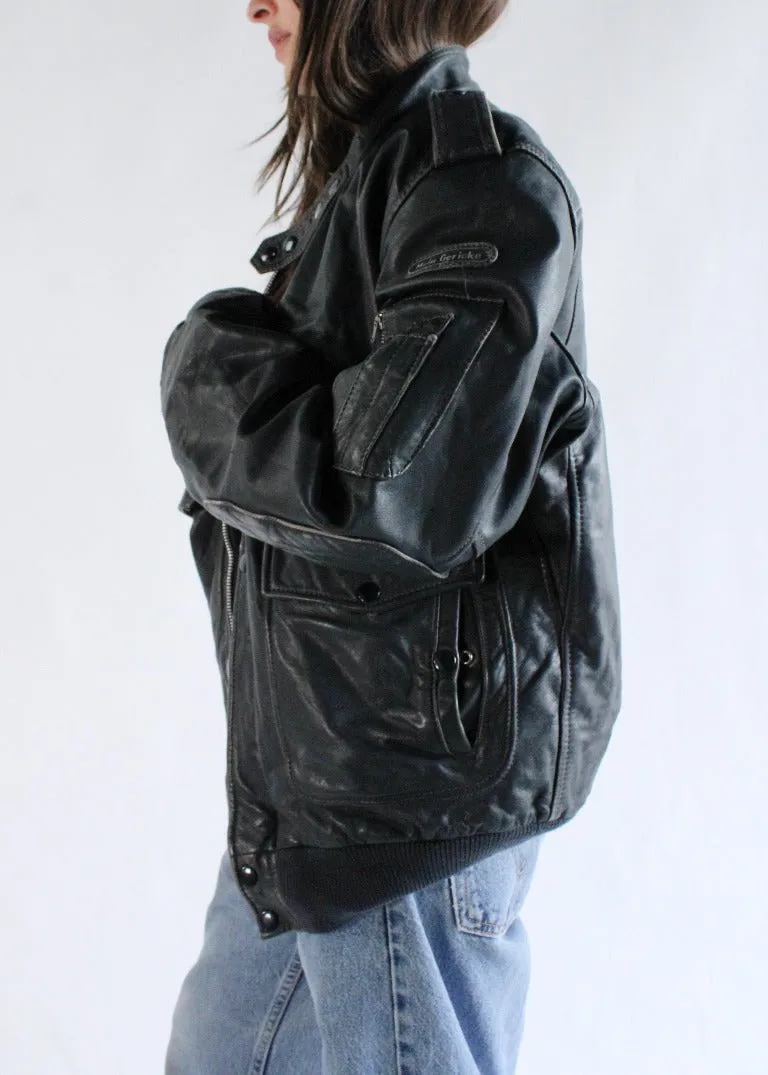 Vintage Leather Jacket S0192