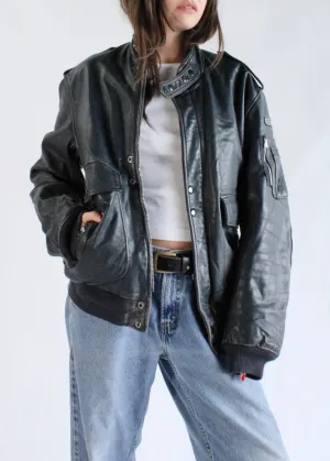 Vintage Leather Jacket S0192
