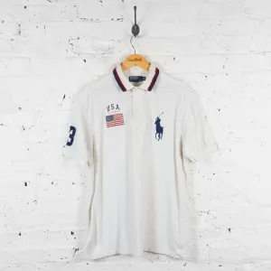 Vintage Ralph Lauren Polo Shirt - White - XL
