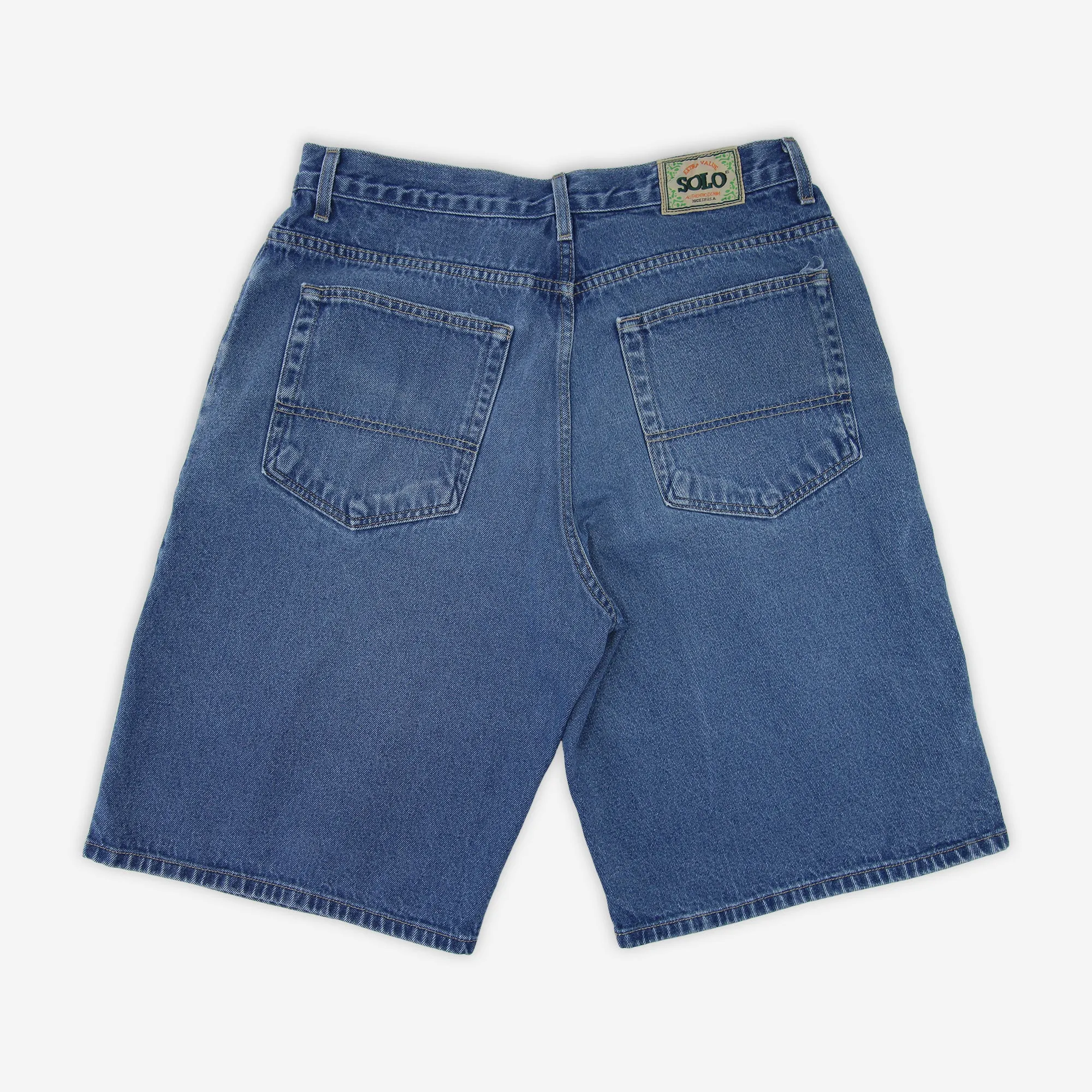 Vintage Solo Denim Jean Shorts Men's 34