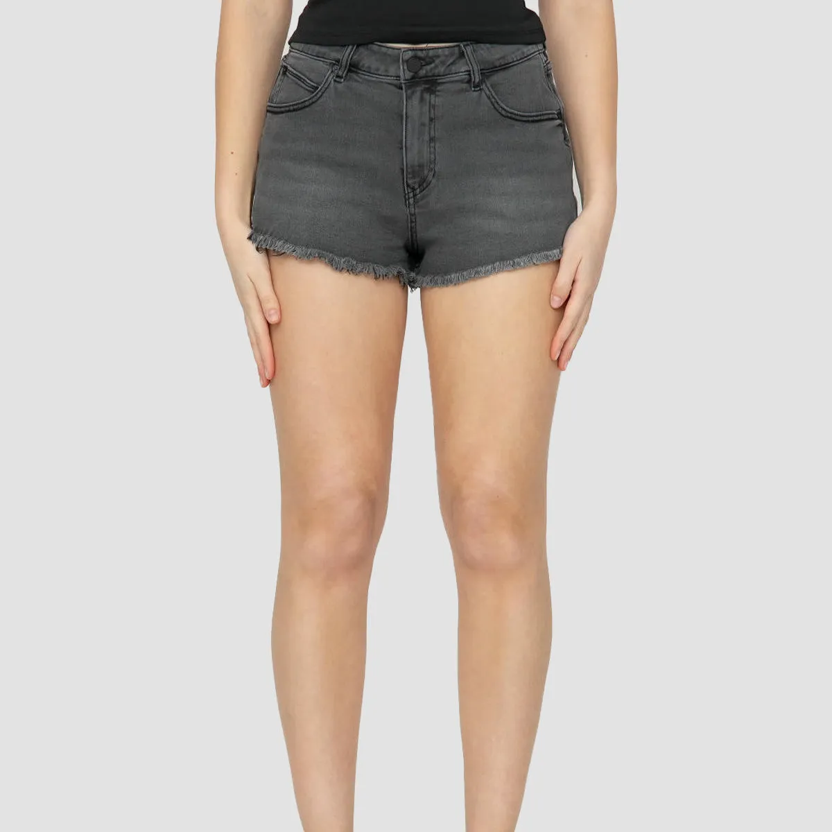 Volcom 1991 Stoned Shorts Vintage Black - Womens