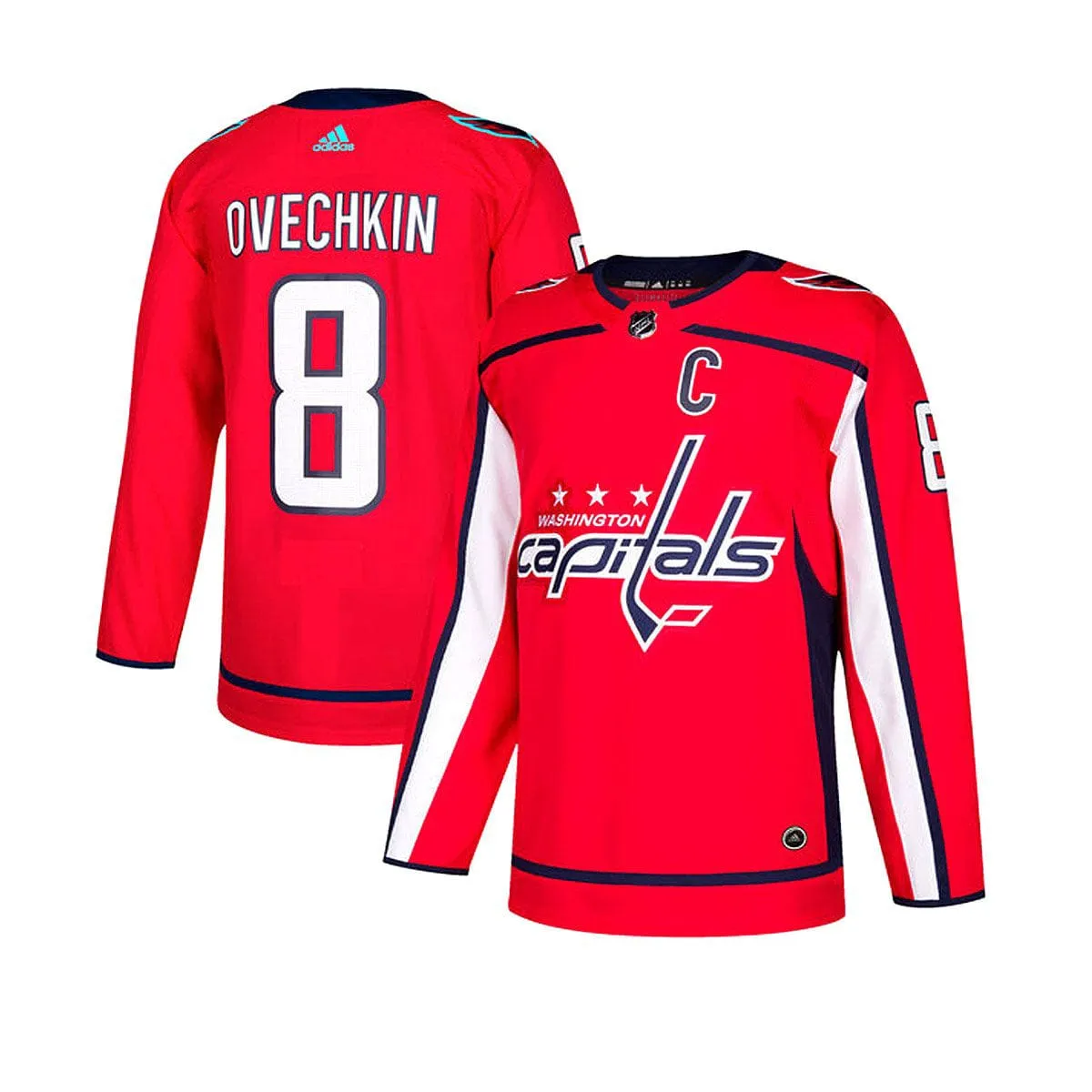 Washington Capitals Home Adidas Authentic Senior Jersey - Alexander Ovechkin