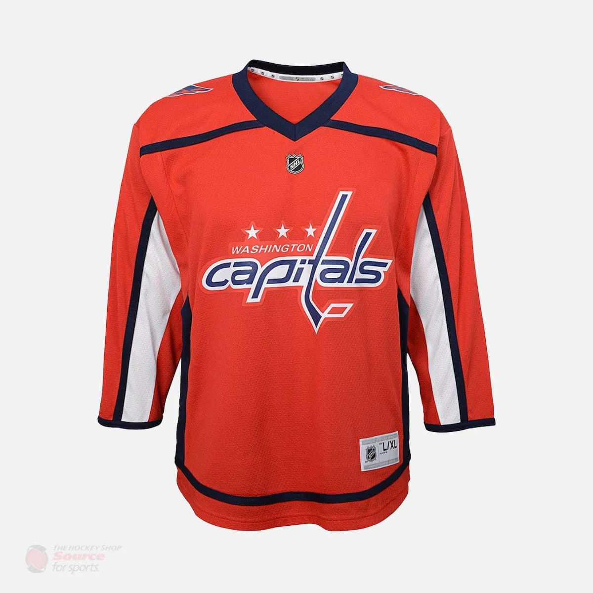 Washington Capitals Home Outer Stuff Replica Junior Jersey