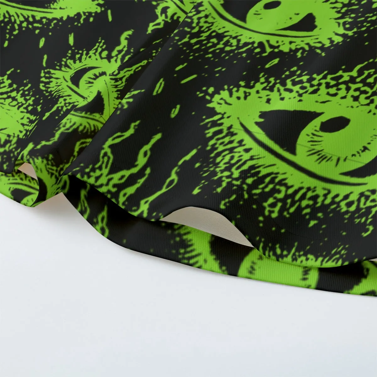 Weirdy Eye Techwear Shorts
