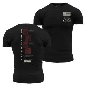 Work To Win T-Shirt - Black