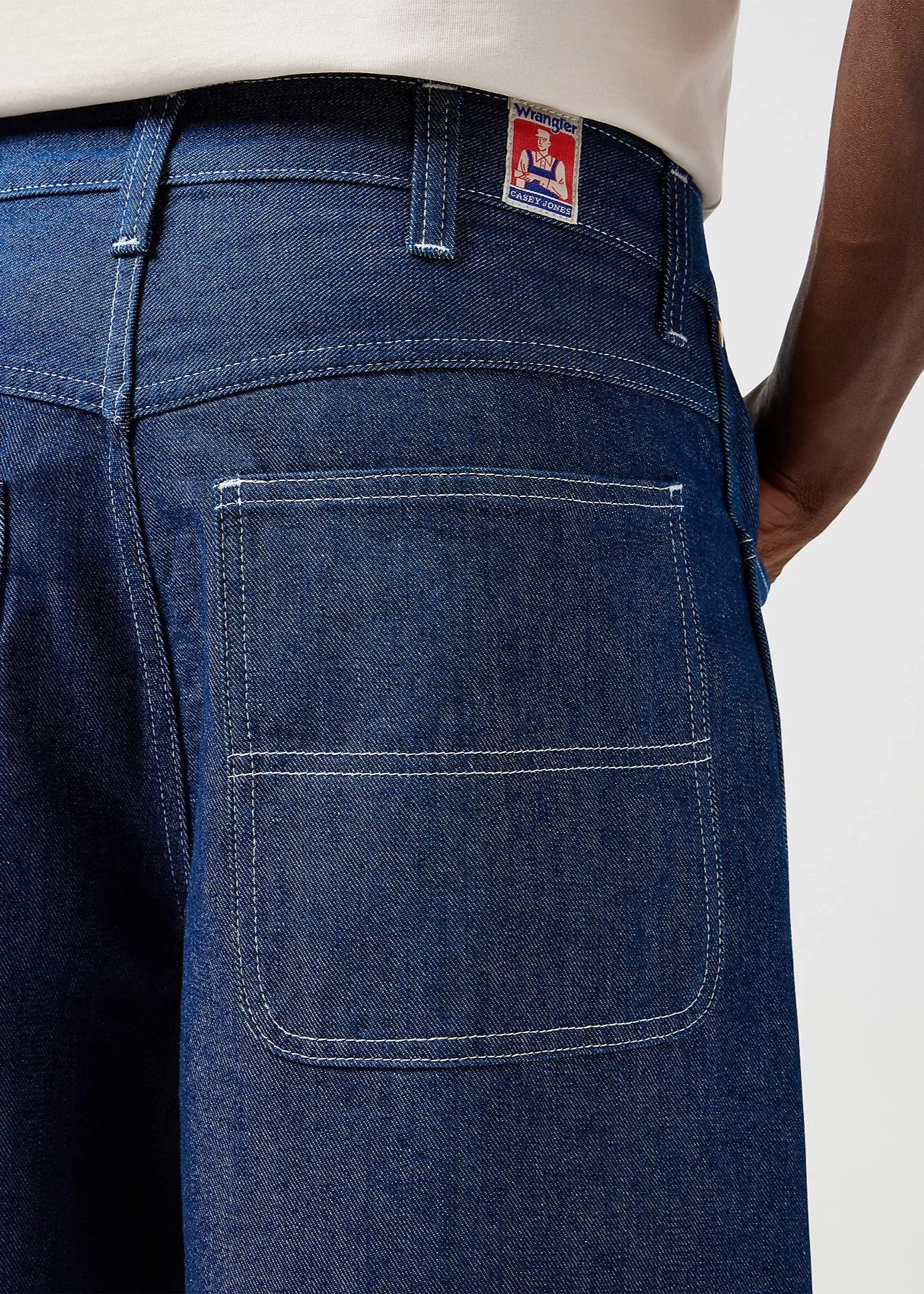 Wrangler Pantaloncino largo in jeans da uomo Casey Jones