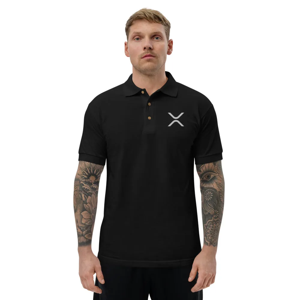 XRP Embroidered Polo Shirt
